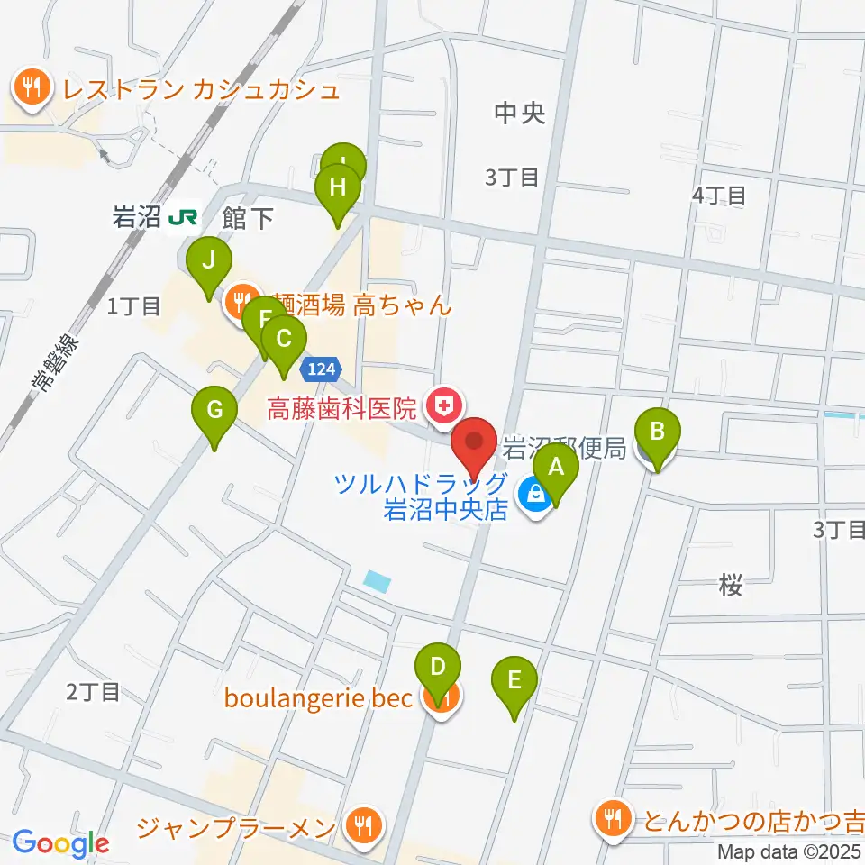 エフエムいわぬま周辺の駐車場・コインパーキング一覧地図