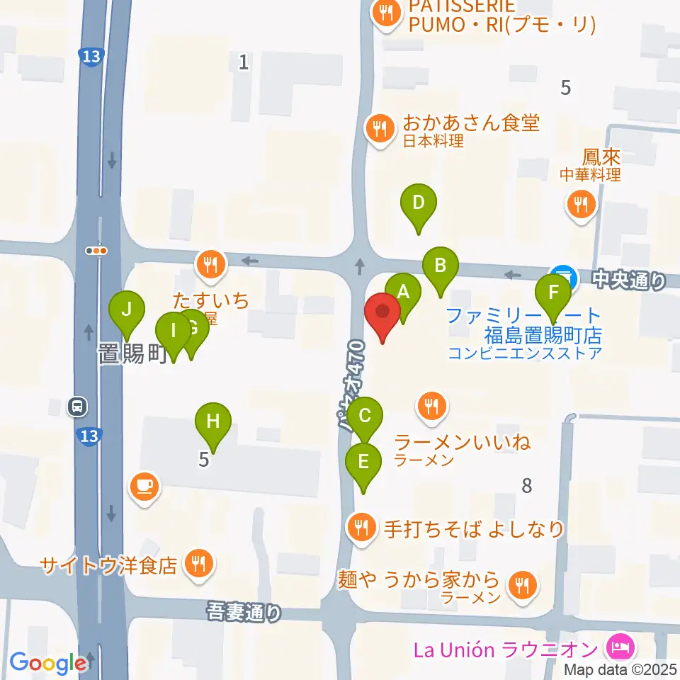 エフエムポコ周辺の駐車場・コインパーキング一覧地図