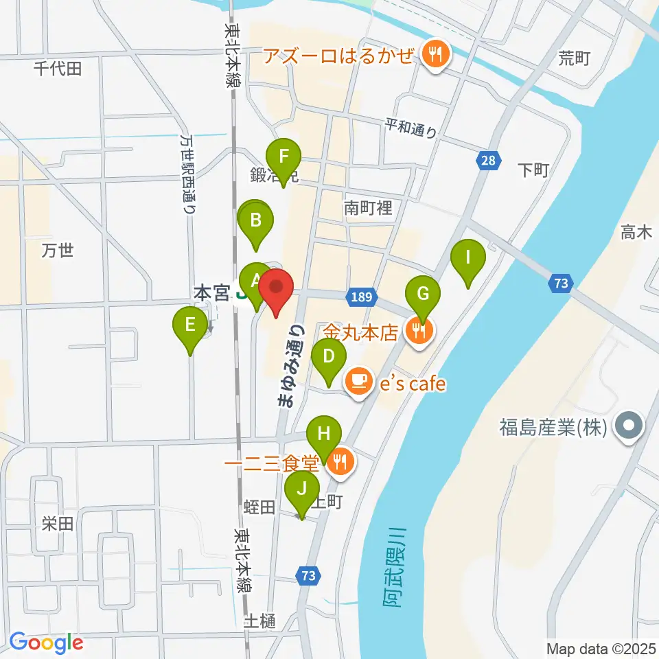 FMモットコム周辺の駐車場・コインパーキング一覧地図