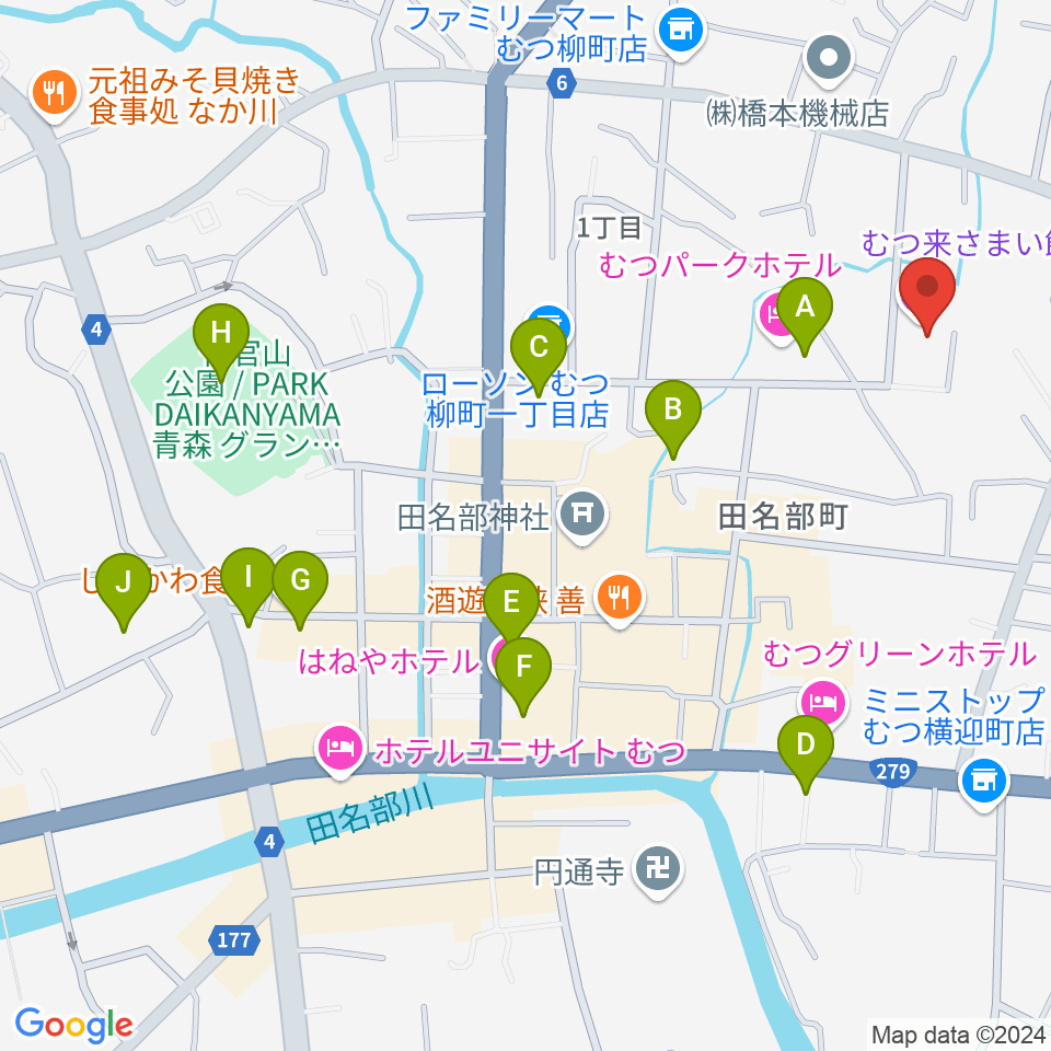 FMアジュール周辺の駐車場・コインパーキング一覧地図