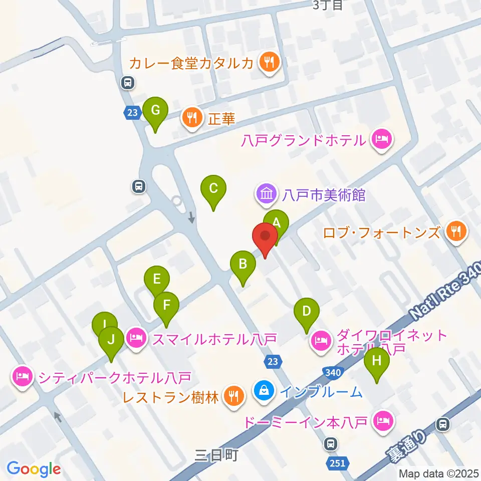 ビーエフエム周辺の駐車場・コインパーキング一覧地図