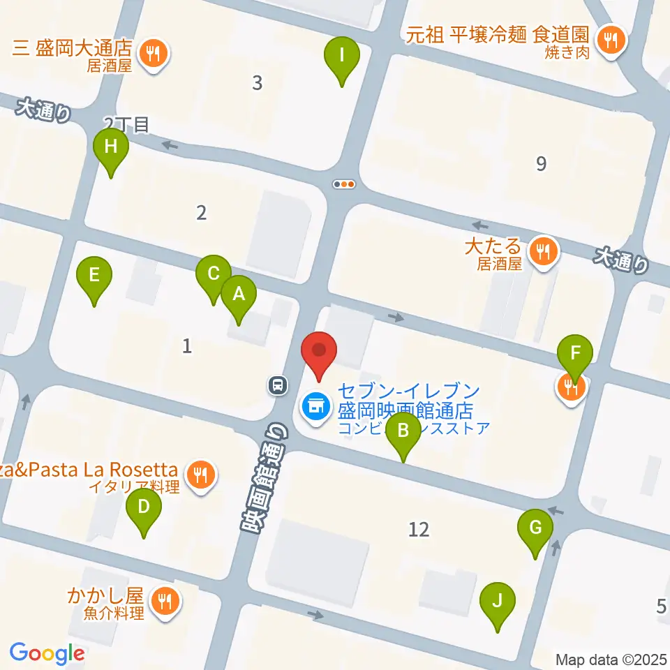 CLUB CHANGE WAVE周辺の駐車場・コインパーキング一覧地図