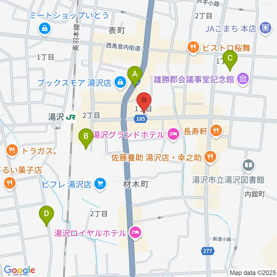 FMゆーとぴあ周辺の駐車場・コインパーキング一覧地図