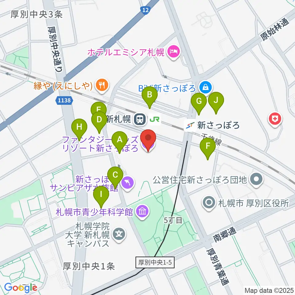 RADIO YAMASHO FMドラマシティ周辺の駐車場・コインパーキング一覧地図