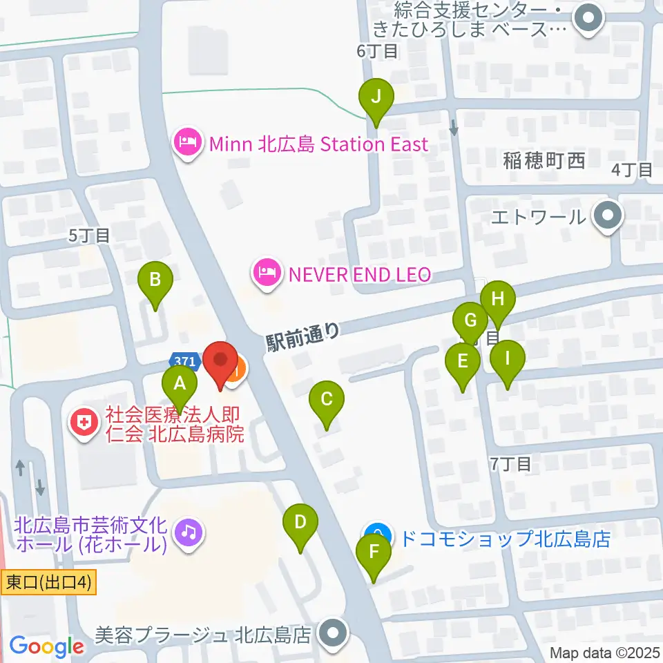 FMメイプル周辺の駐車場・コインパーキング一覧地図