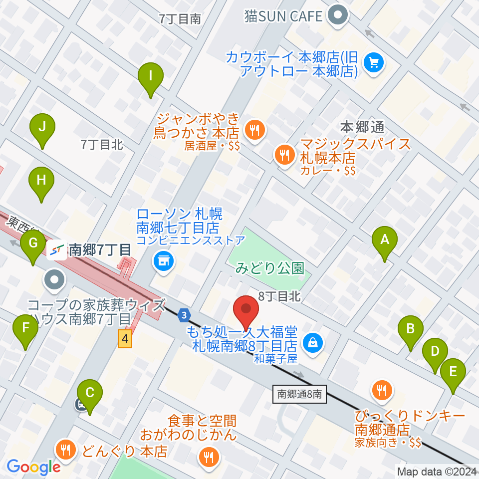 エフエムしろいし With-S周辺の駐車場・コインパーキング一覧地図