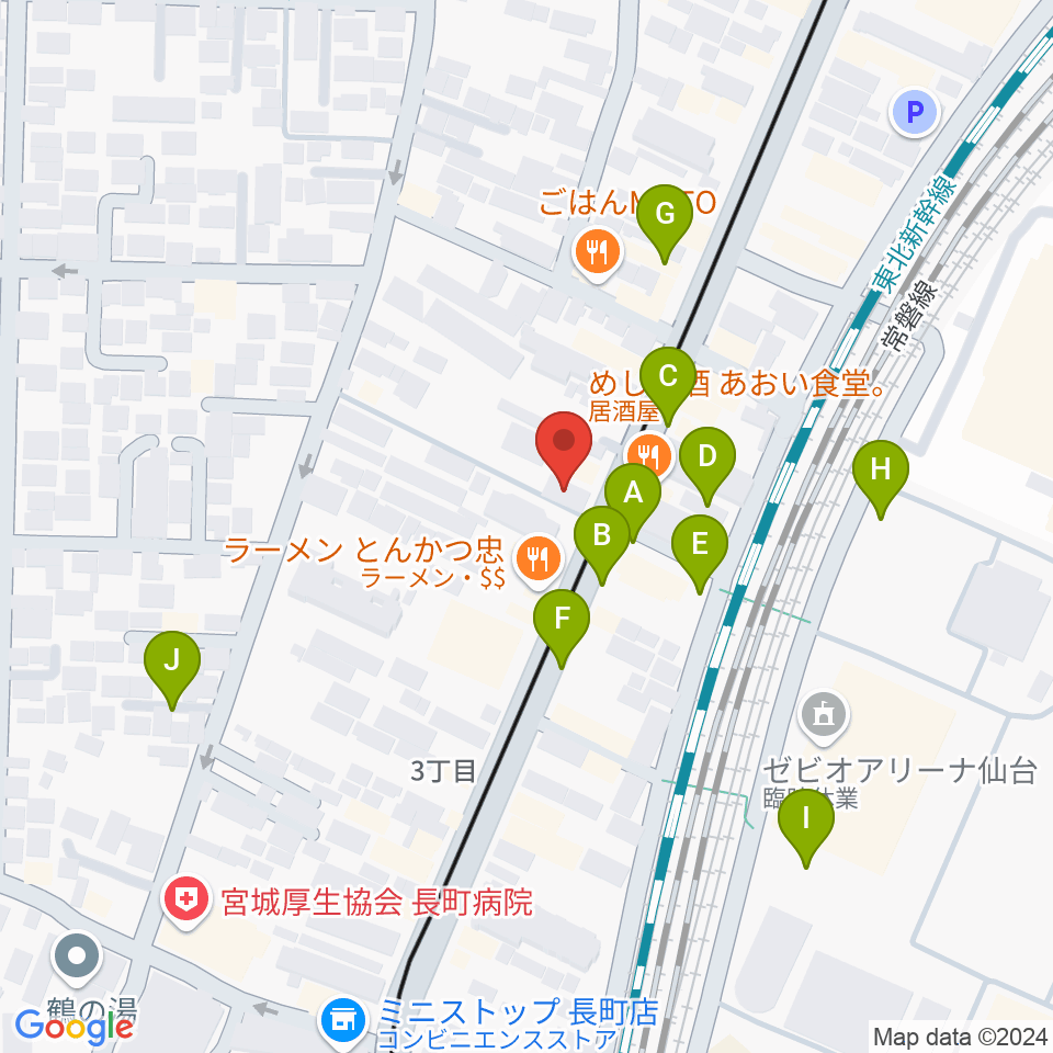 エフエムたいはく周辺の駐車場・コインパーキング一覧地図