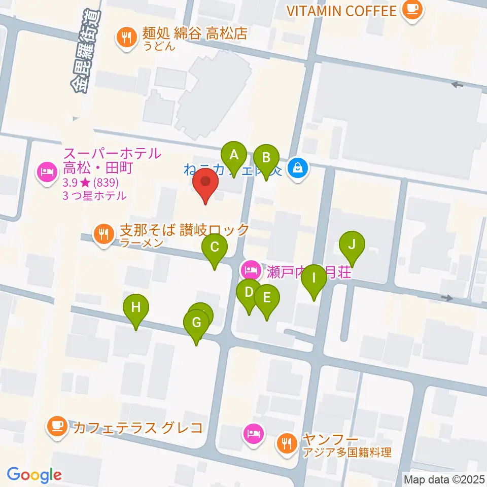 FM815周辺の駐車場・コインパーキング一覧地図