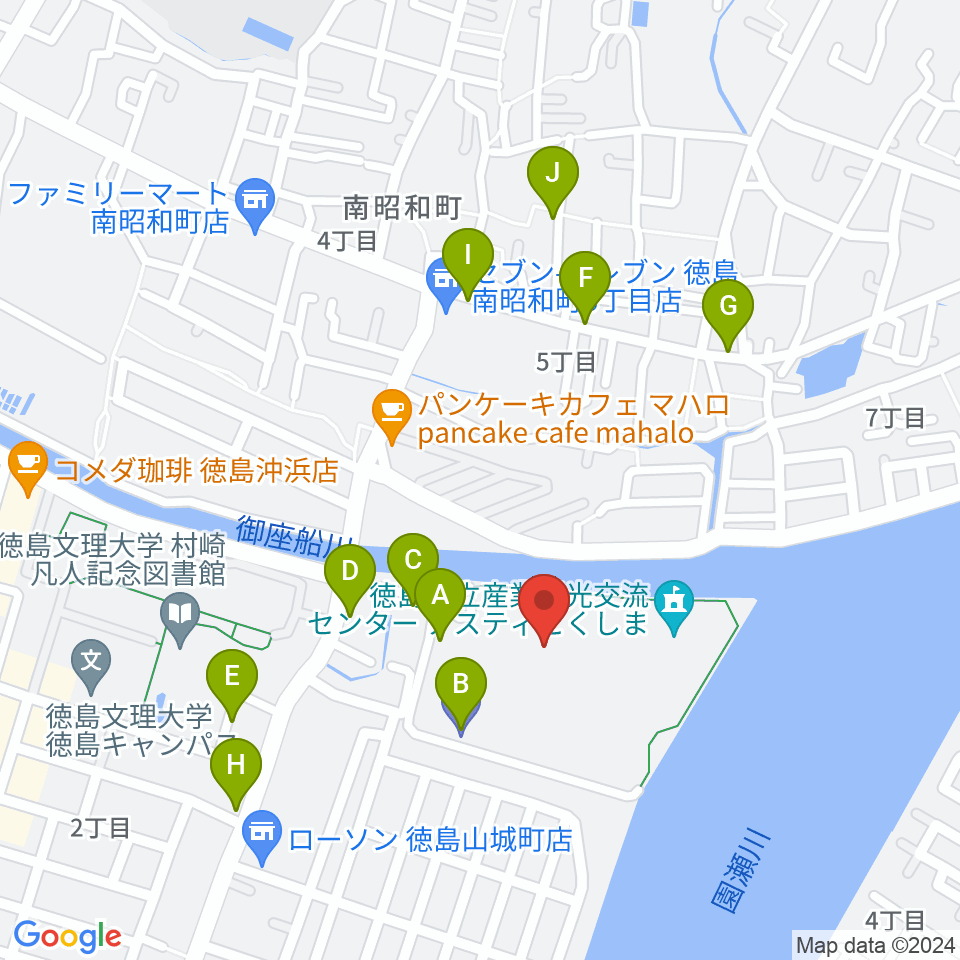エフエムびざん B-FM791周辺の駐車場・コインパーキング一覧地図