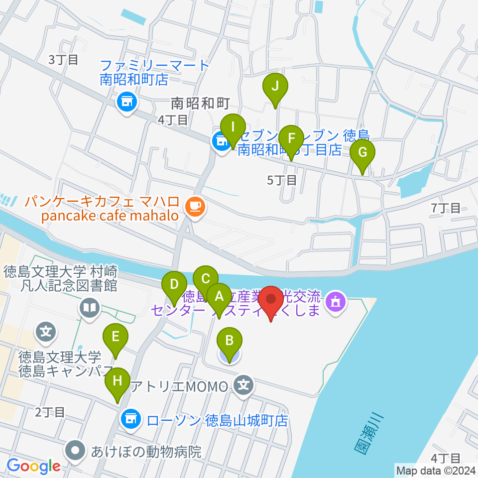 エフエムびざん B-FM791周辺の駐車場・コインパーキング一覧地図