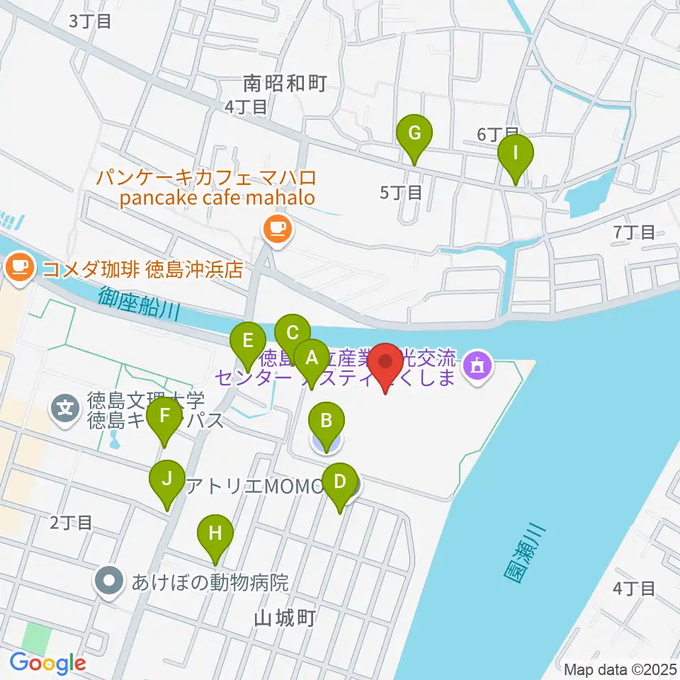 エフエムびざん B-FM791周辺の駐車場・コインパーキング一覧地図