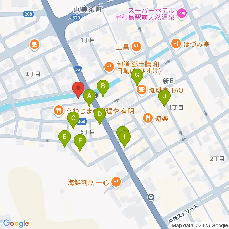 FMがいや周辺の駐車場・コインパーキング一覧地図