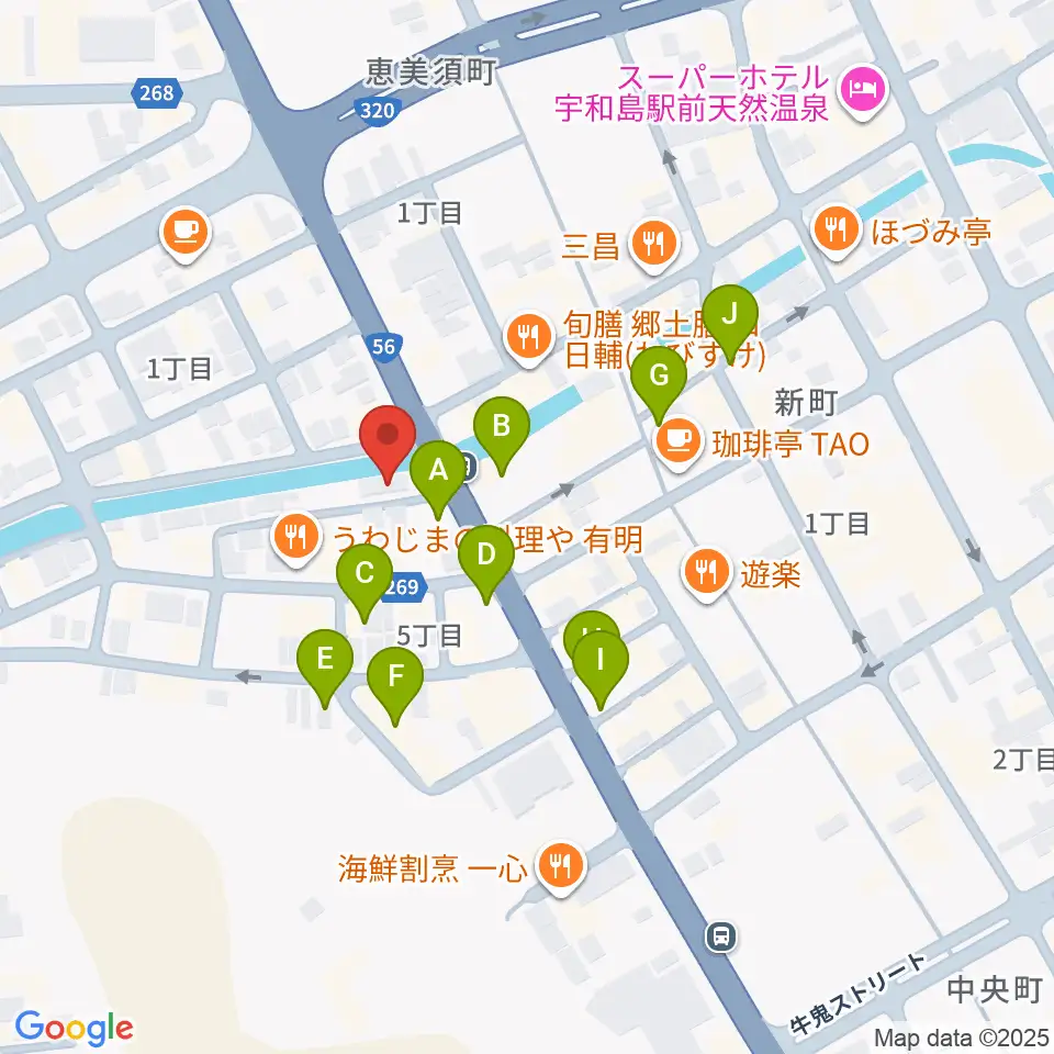 FMがいや周辺の駐車場・コインパーキング一覧地図