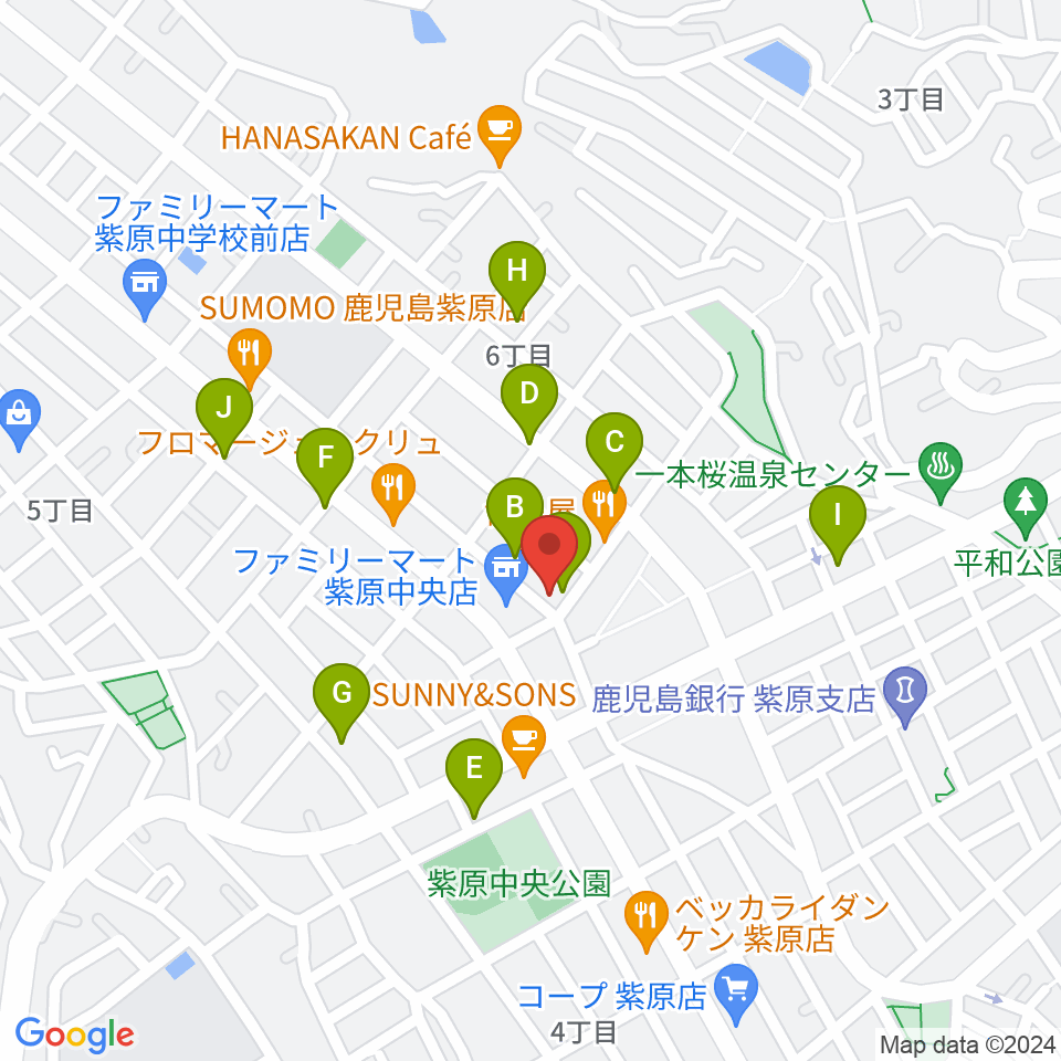 フレンズFM762周辺の駐車場・コインパーキング一覧地図