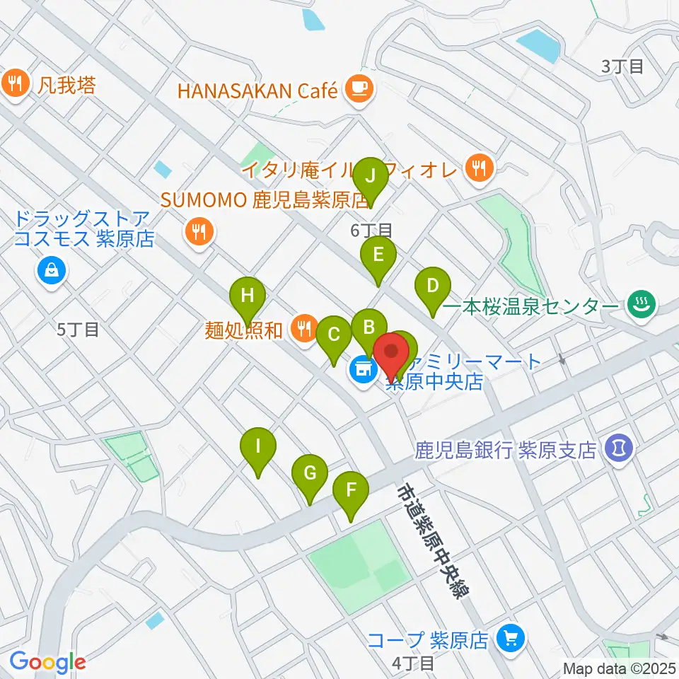 フレンズFM762周辺の駐車場・コインパーキング一覧地図