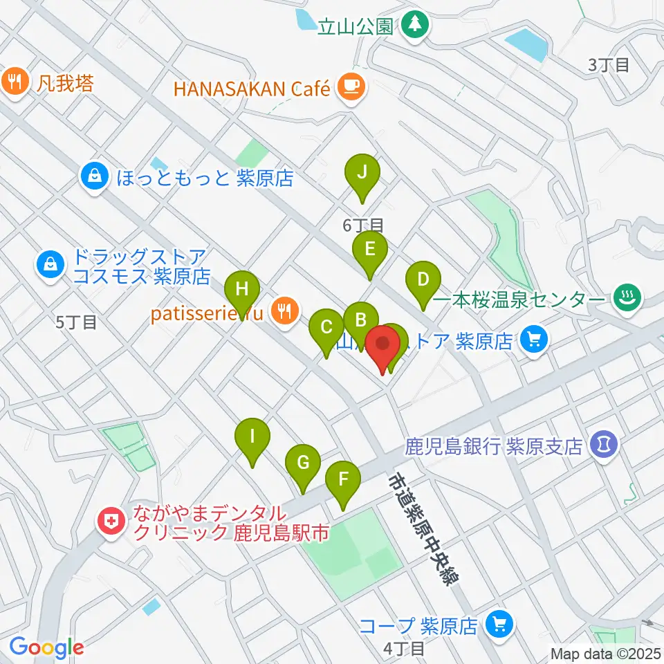 フレンズFM762周辺の駐車場・コインパーキング一覧地図
