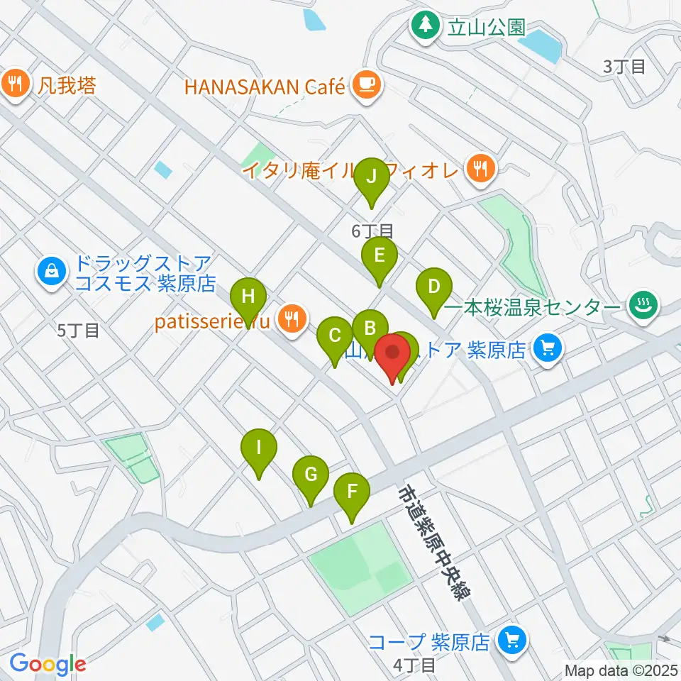フレンズFM762周辺の駐車場・コインパーキング一覧地図