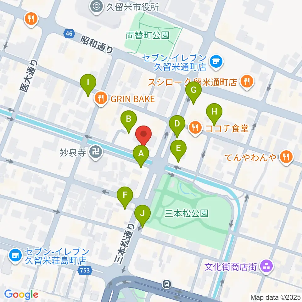 ドリームスエフエム周辺の駐車場・コインパーキング一覧地図