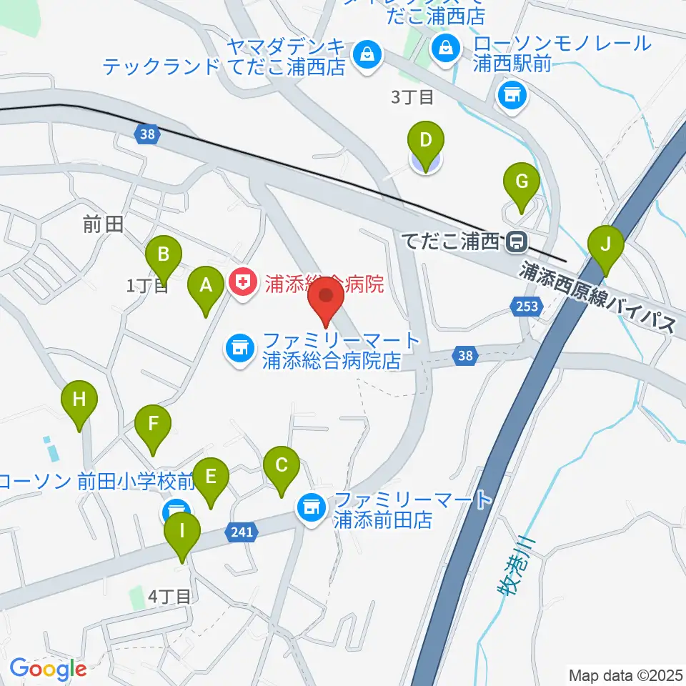 FM21周辺の駐車場・コインパーキング一覧地図