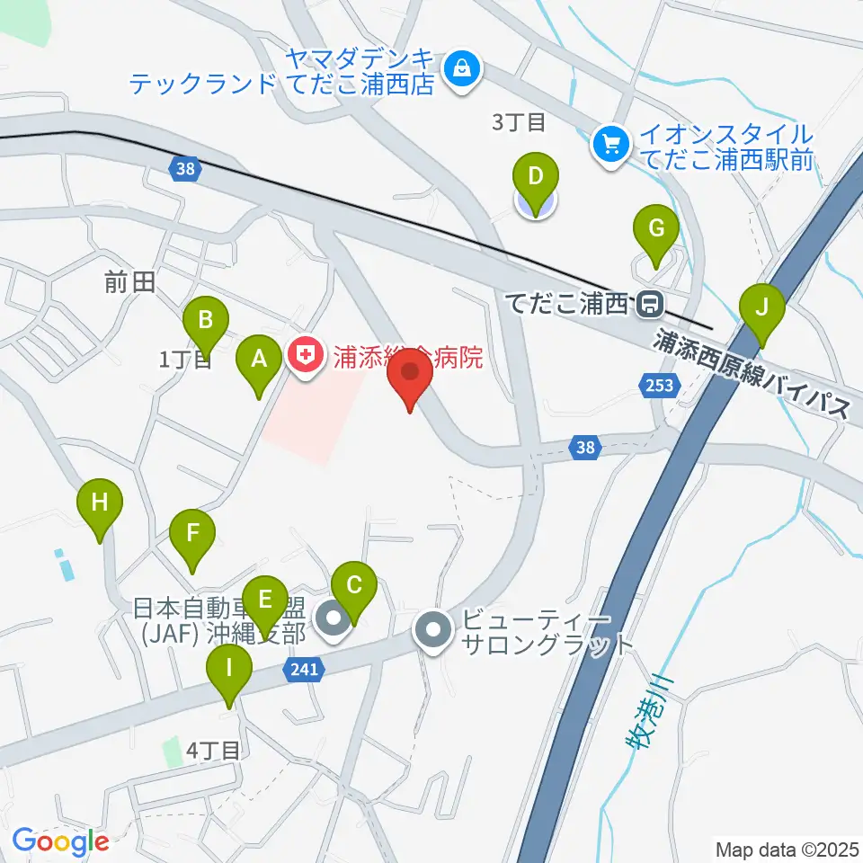 FM21周辺の駐車場・コインパーキング一覧地図