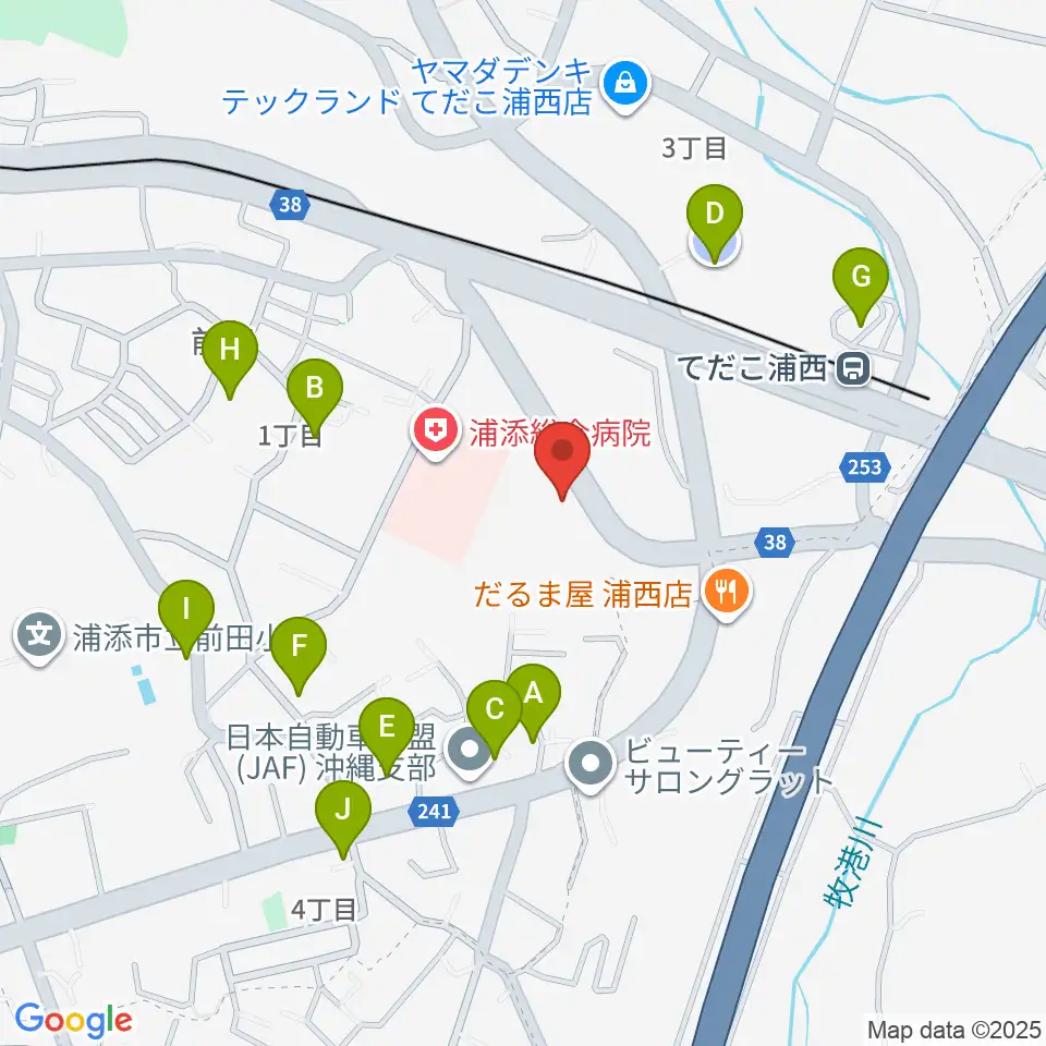 FM21周辺の駐車場・コインパーキング一覧地図