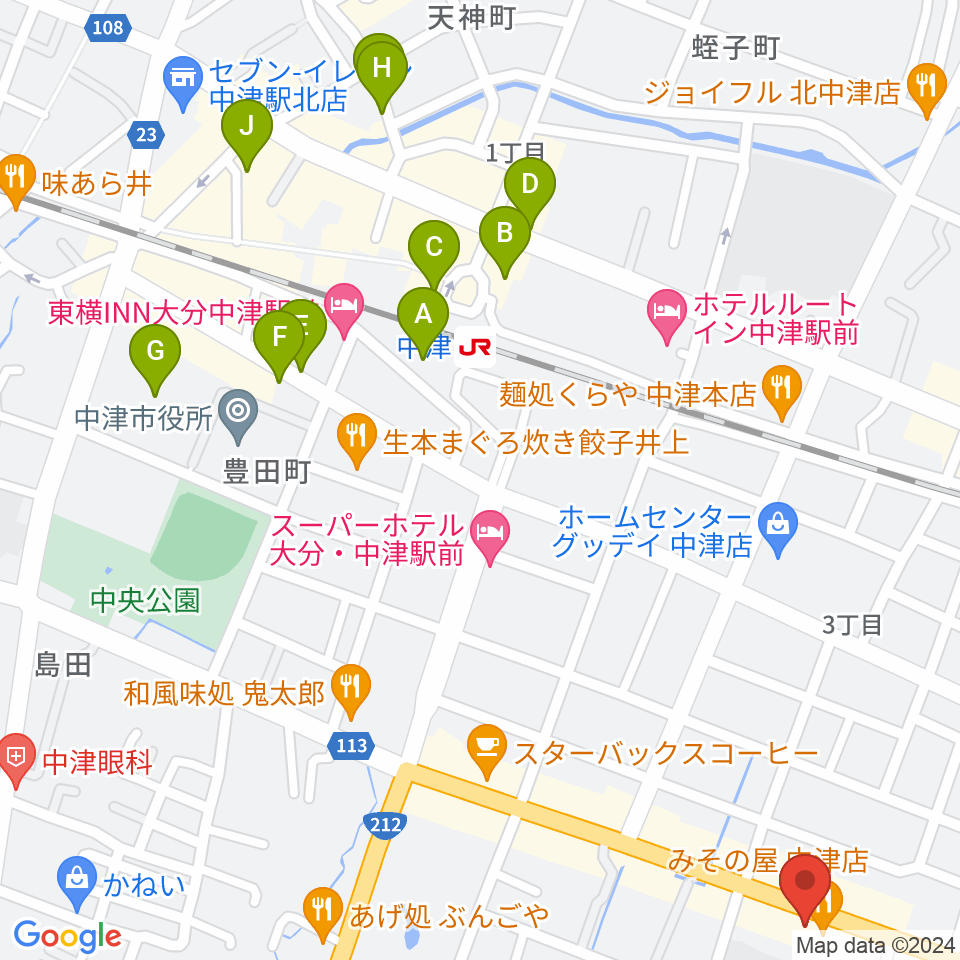 NOAS FM ノースエフエム周辺の駐車場・コインパーキング一覧地図