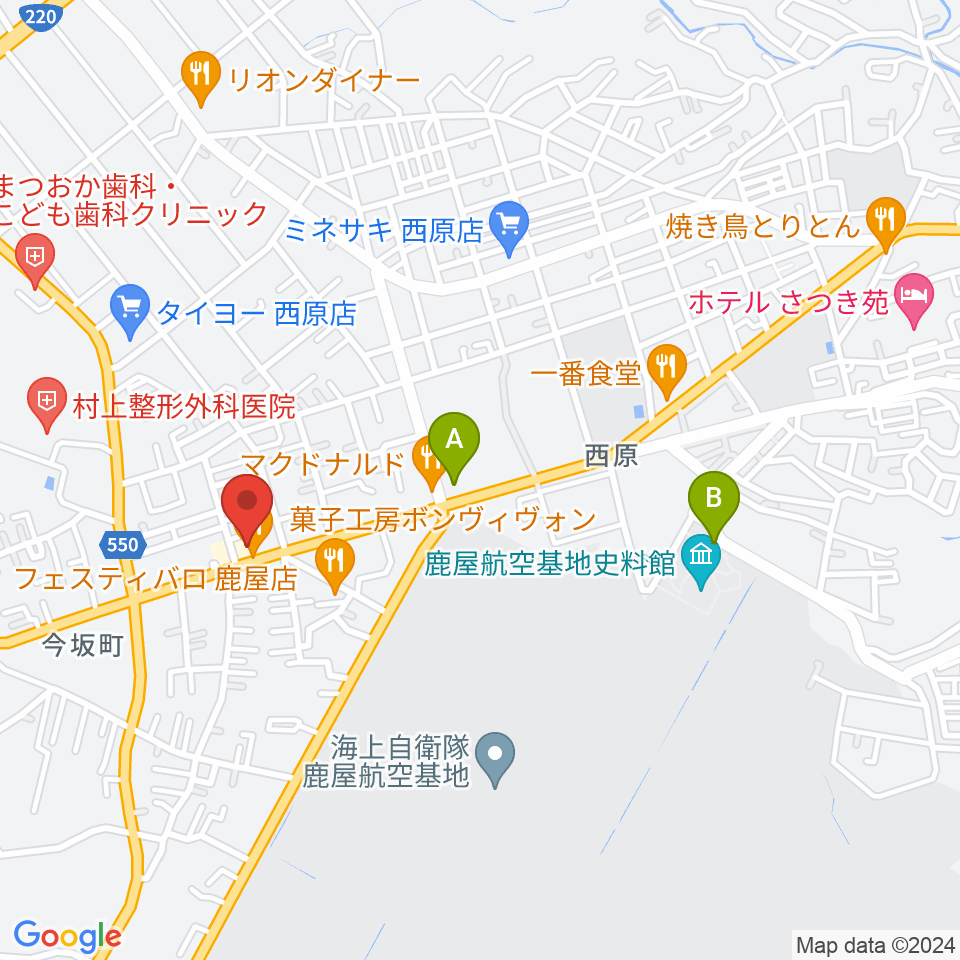 FMかのや周辺の駐車場・コインパーキング一覧地図