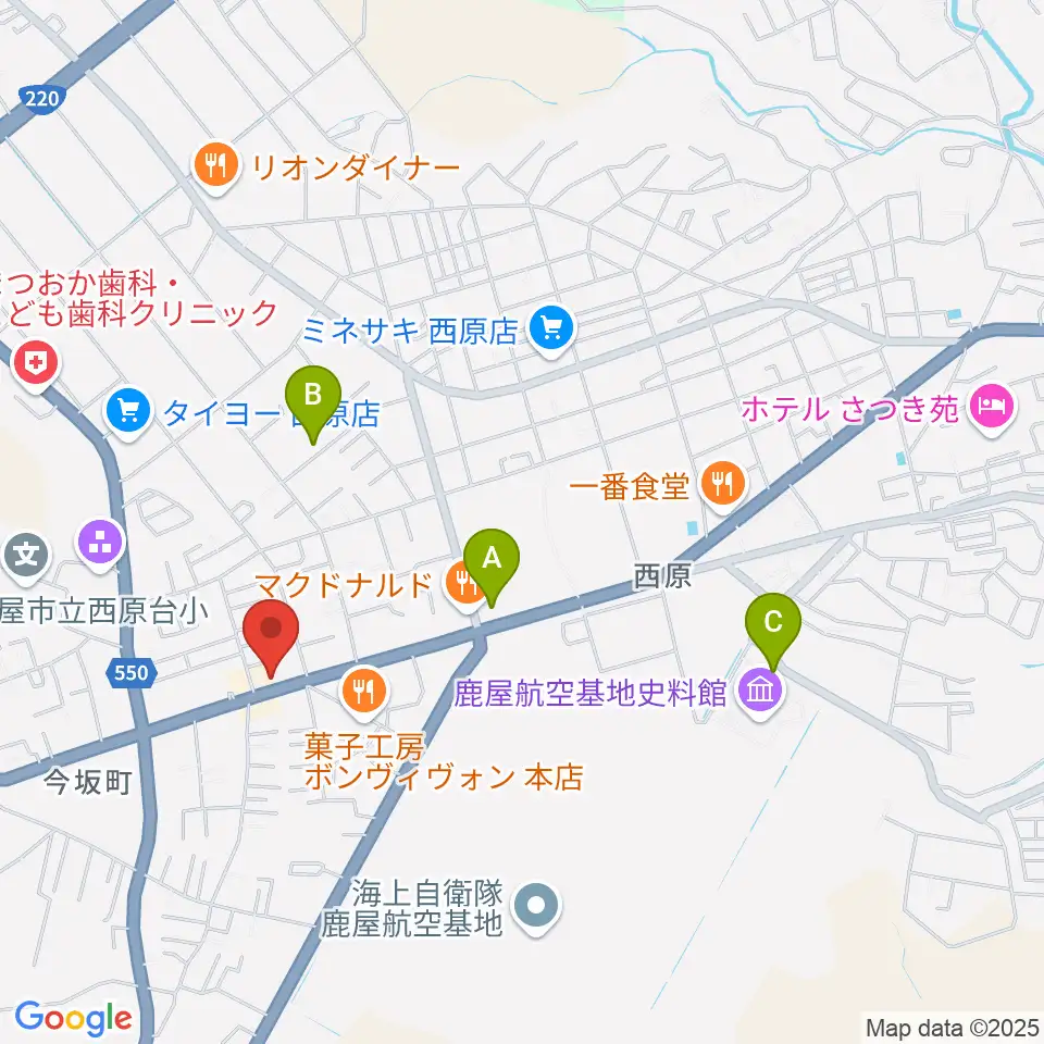FMかのや周辺の駐車場・コインパーキング一覧地図