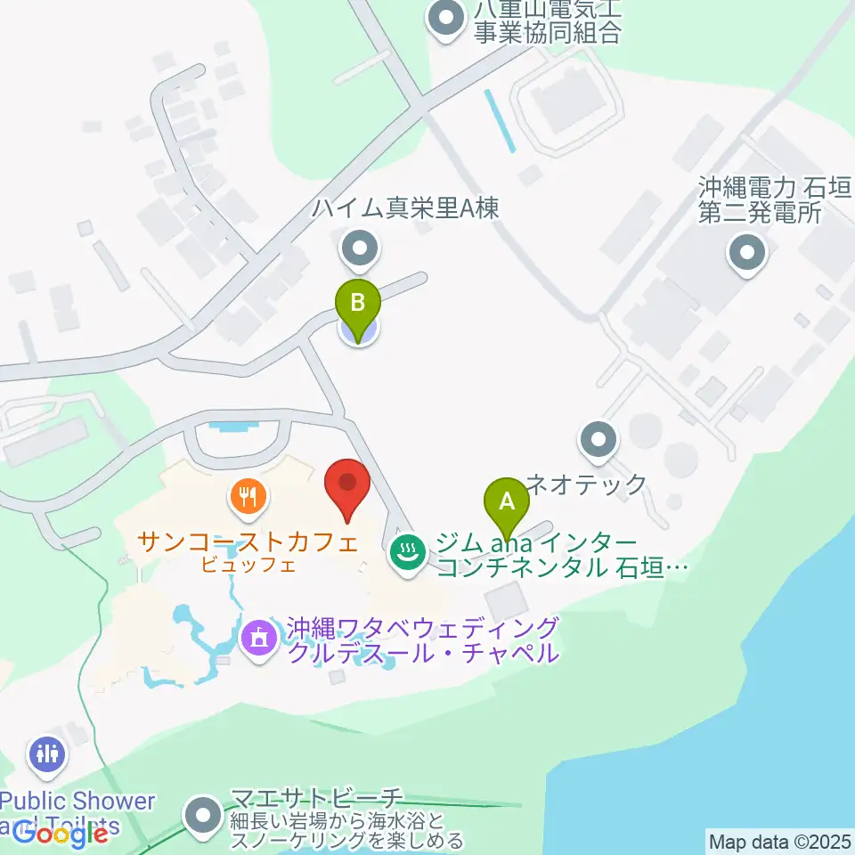 FMいしがきサンサンラジオ周辺の駐車場・コインパーキング一覧地図