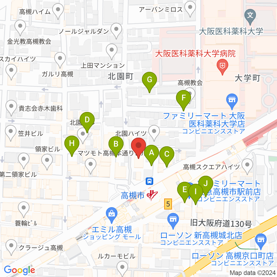 ナッシュビルウエスト周辺の駐車場・コインパーキング一覧地図