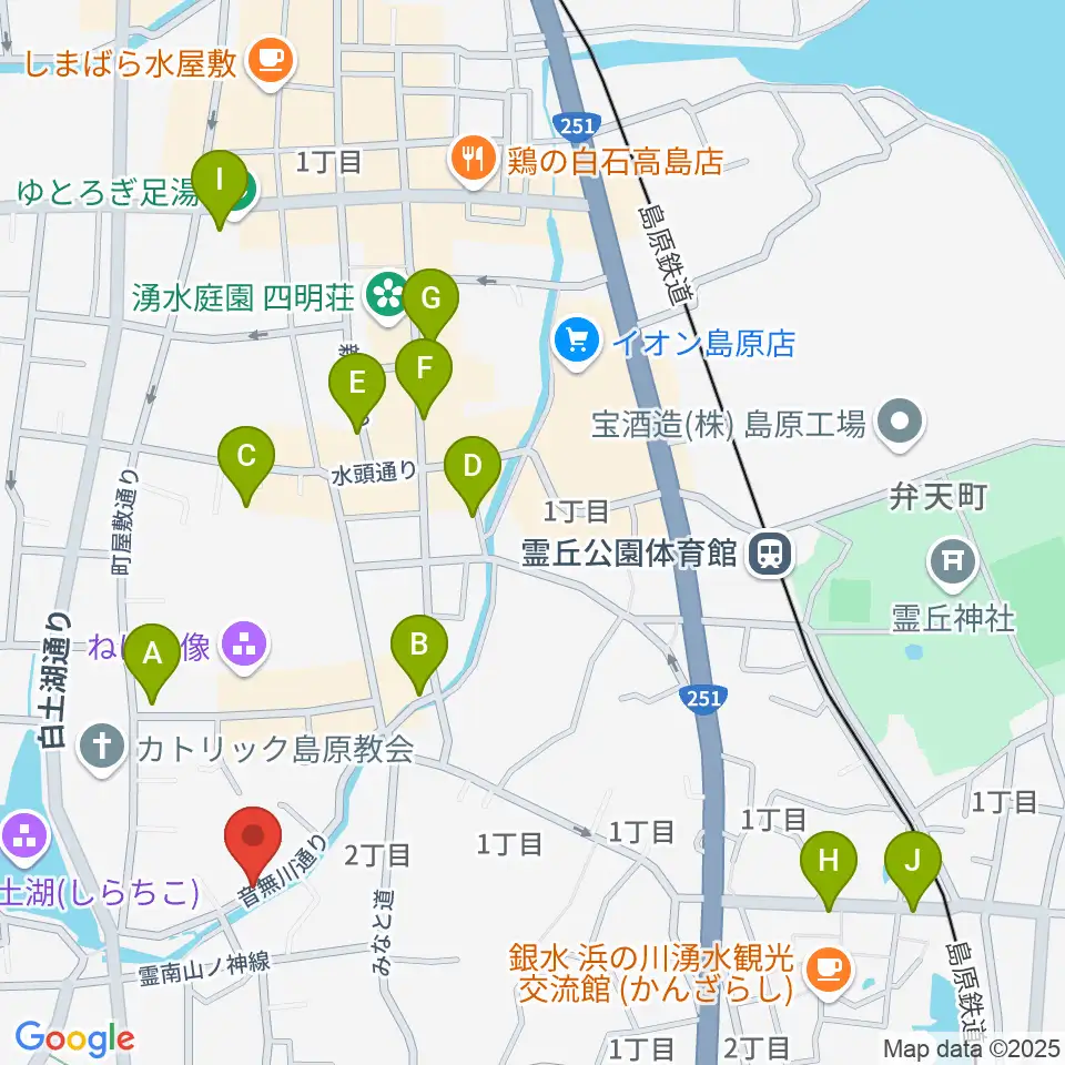 FMしまばら周辺の駐車場・コインパーキング一覧地図
