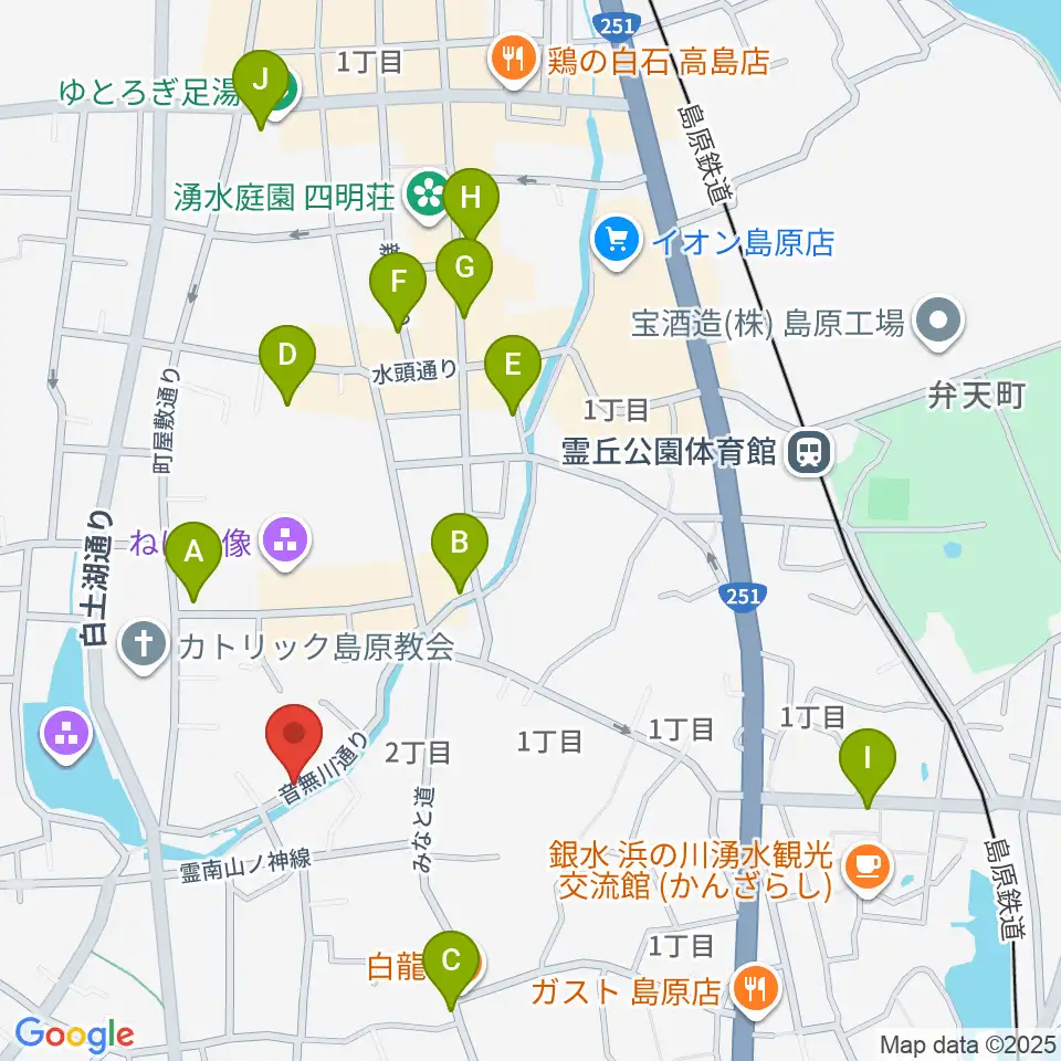 FMしまばら周辺の駐車場・コインパーキング一覧地図