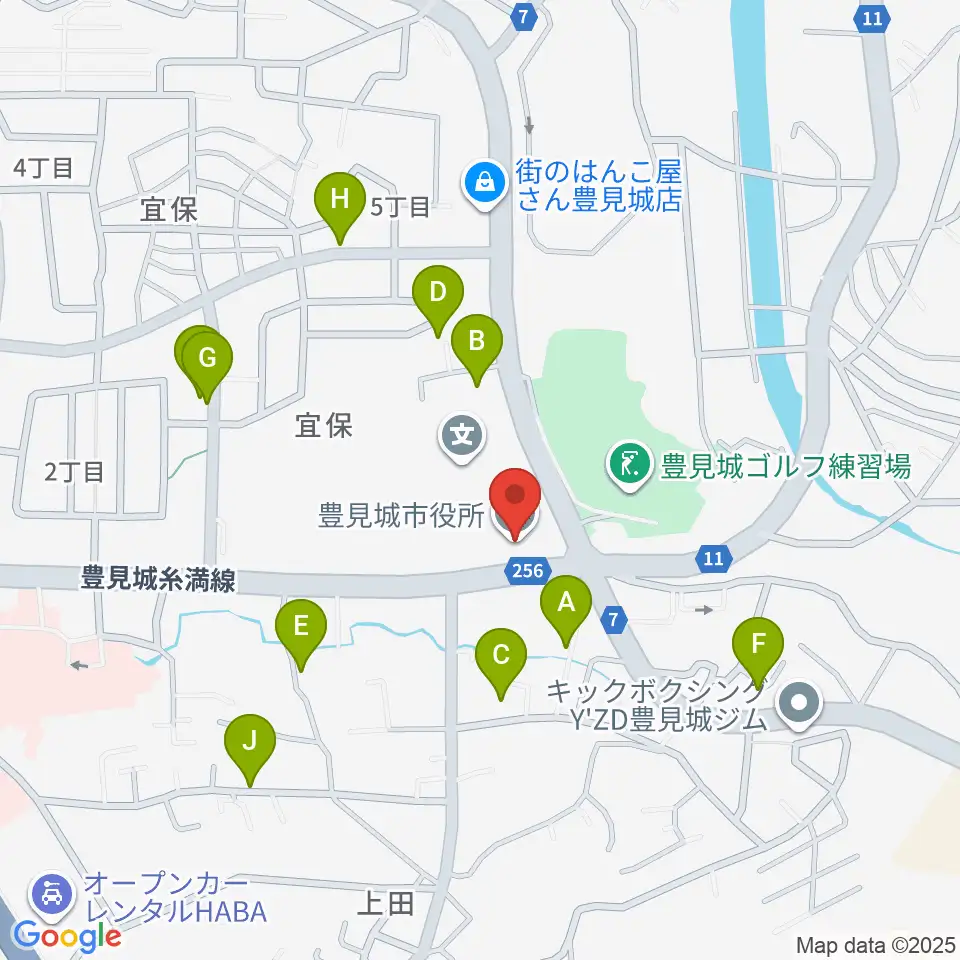 FMとよみ周辺の駐車場・コインパーキング一覧地図