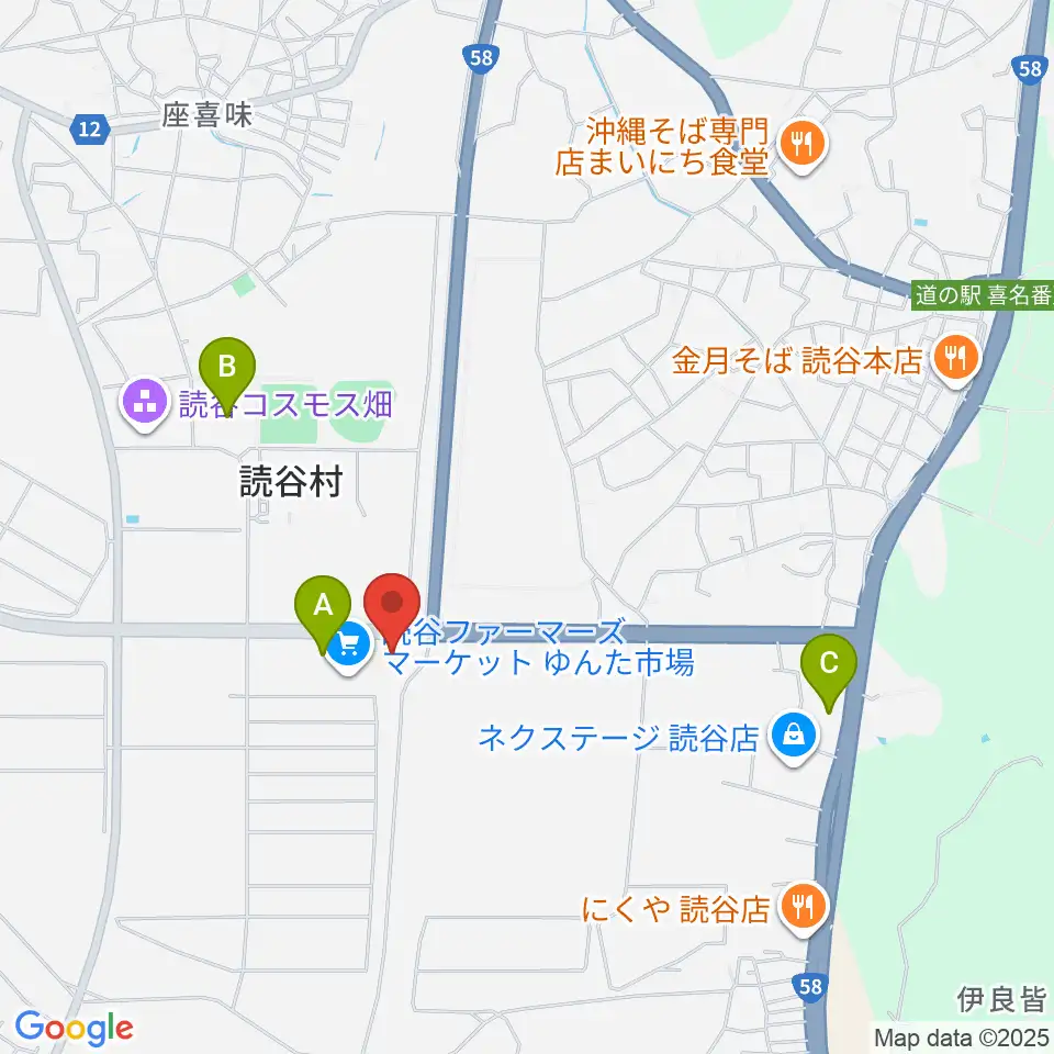 FMよみたん周辺の駐車場・コインパーキング一覧地図