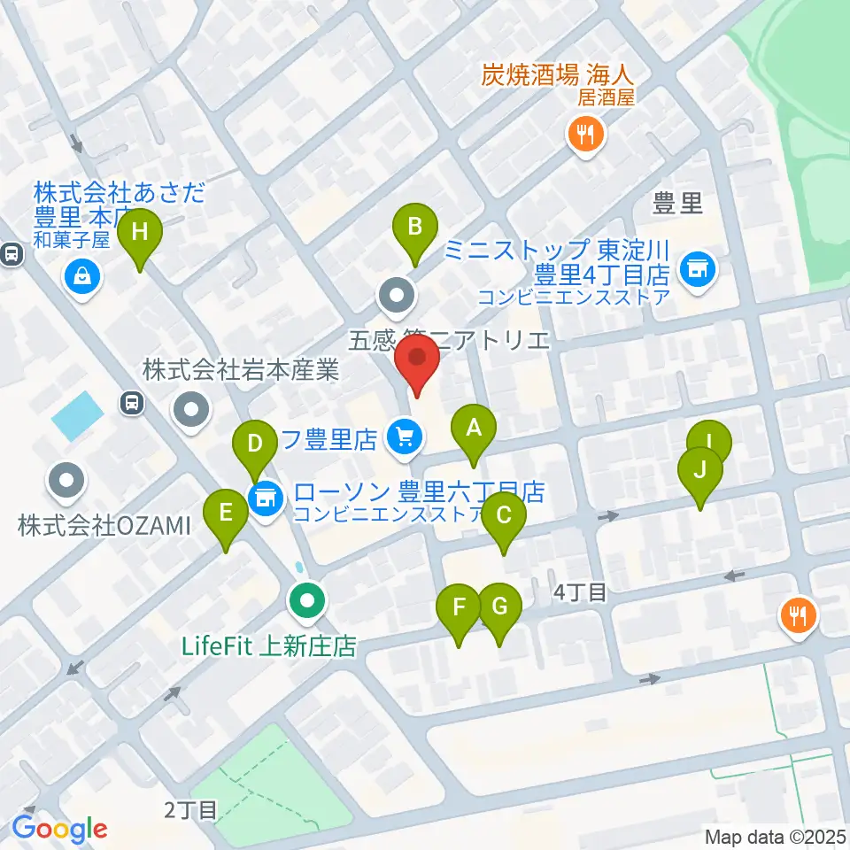 LIVEHOUSE39周辺の駐車場・コインパーキング一覧地図