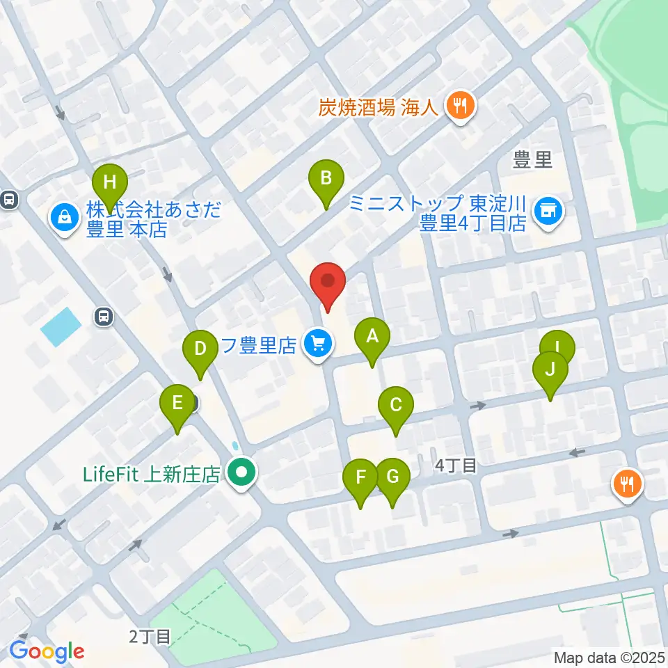 LIVEHOUSE39周辺の駐車場・コインパーキング一覧地図