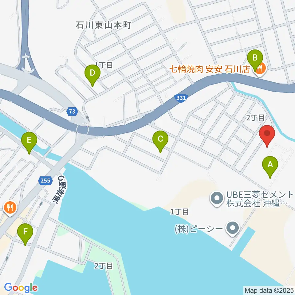 FMうるま周辺の駐車場・コインパーキング一覧地図