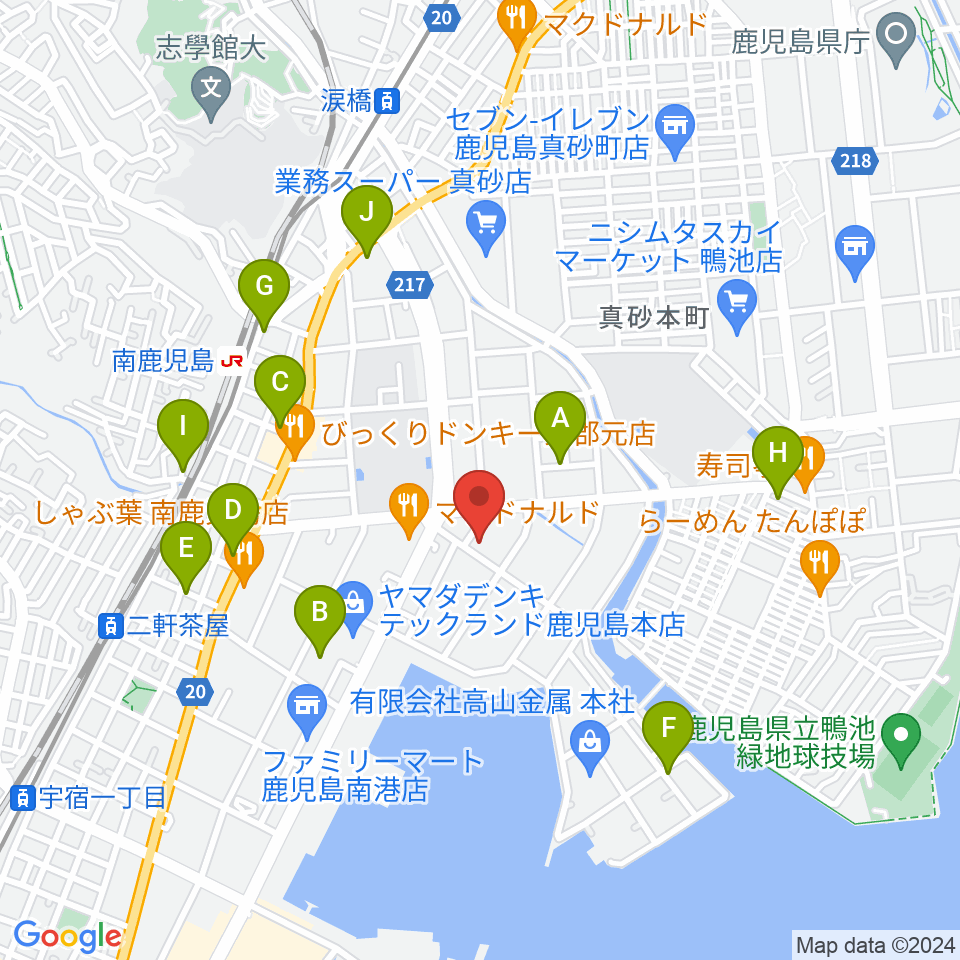 FMぎんが周辺の駐車場・コインパーキング一覧地図