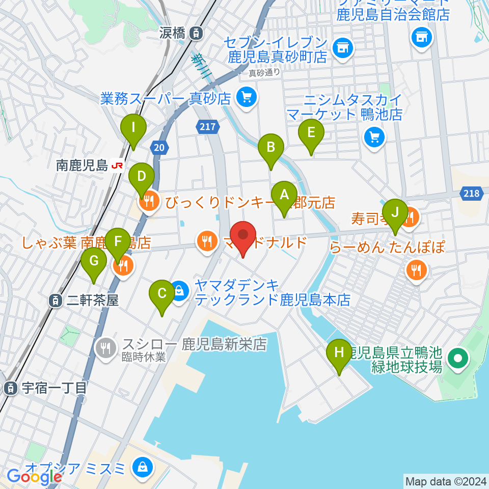 FMぎんが周辺の駐車場・コインパーキング一覧地図