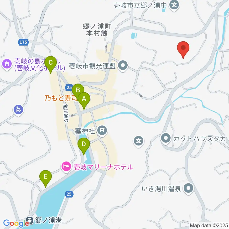 壱岐エフエム周辺の駐車場・コインパーキング一覧地図