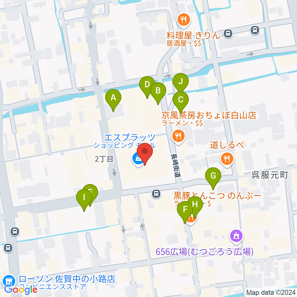 えびすFM周辺の駐車場・コインパーキング一覧地図