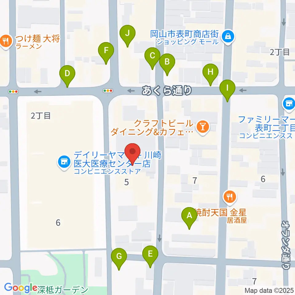 レディオモモ周辺の駐車場・コインパーキング一覧地図