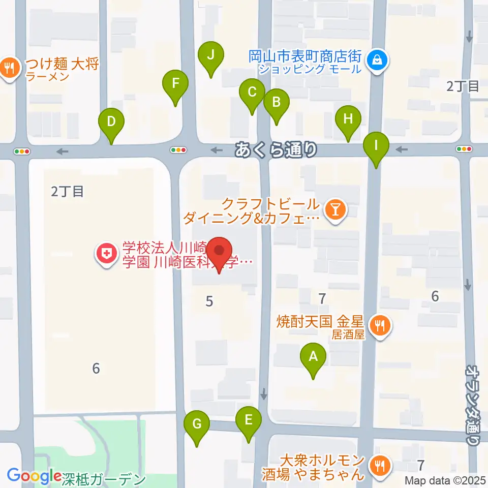 レディオモモ周辺の駐車場・コインパーキング一覧地図