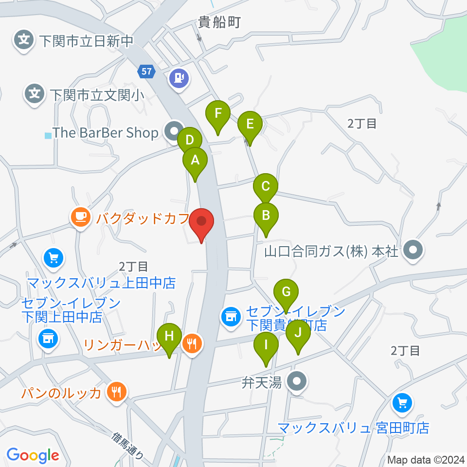 カモンFM周辺の駐車場・コインパーキング一覧地図