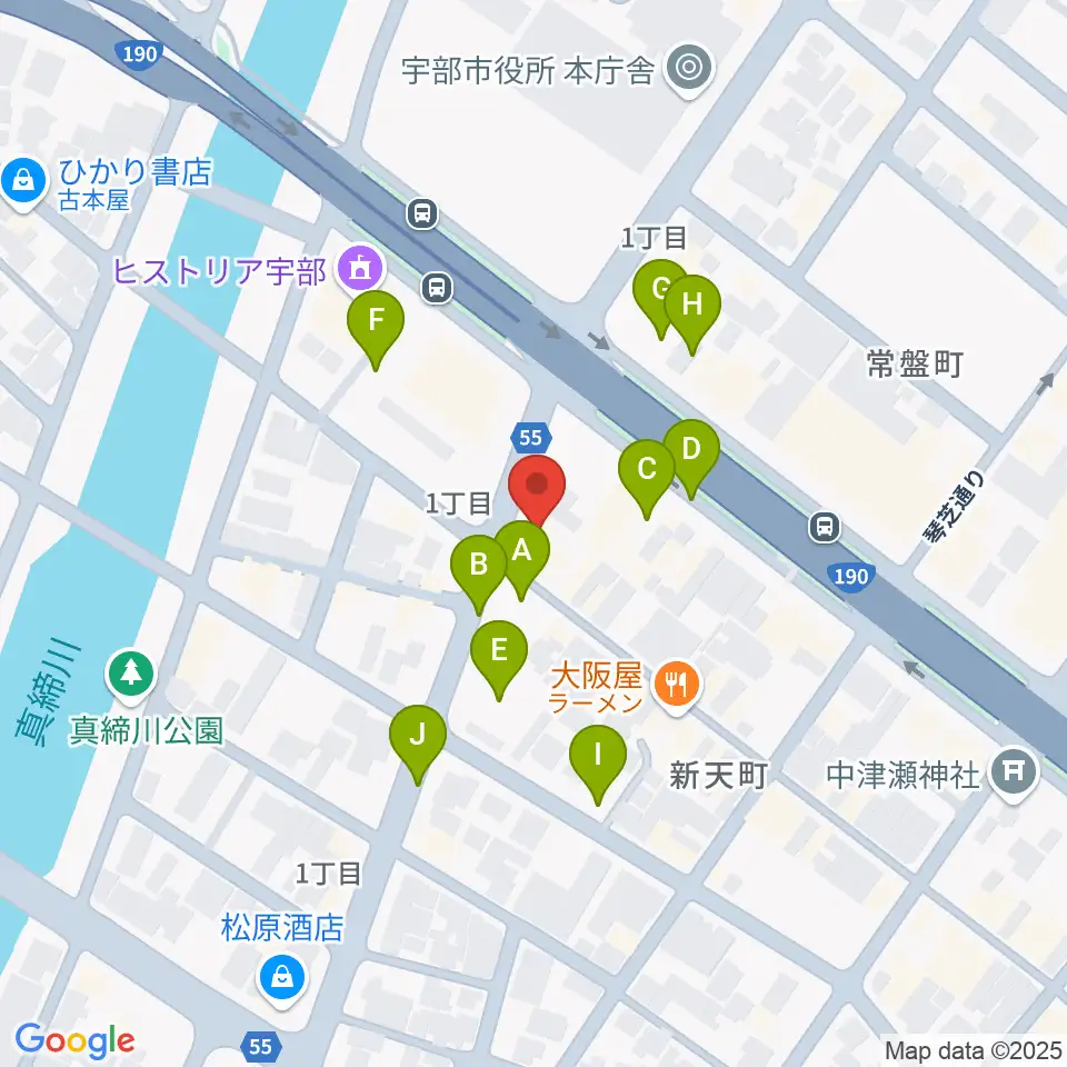 FMきらら周辺の駐車場・コインパーキング一覧地図