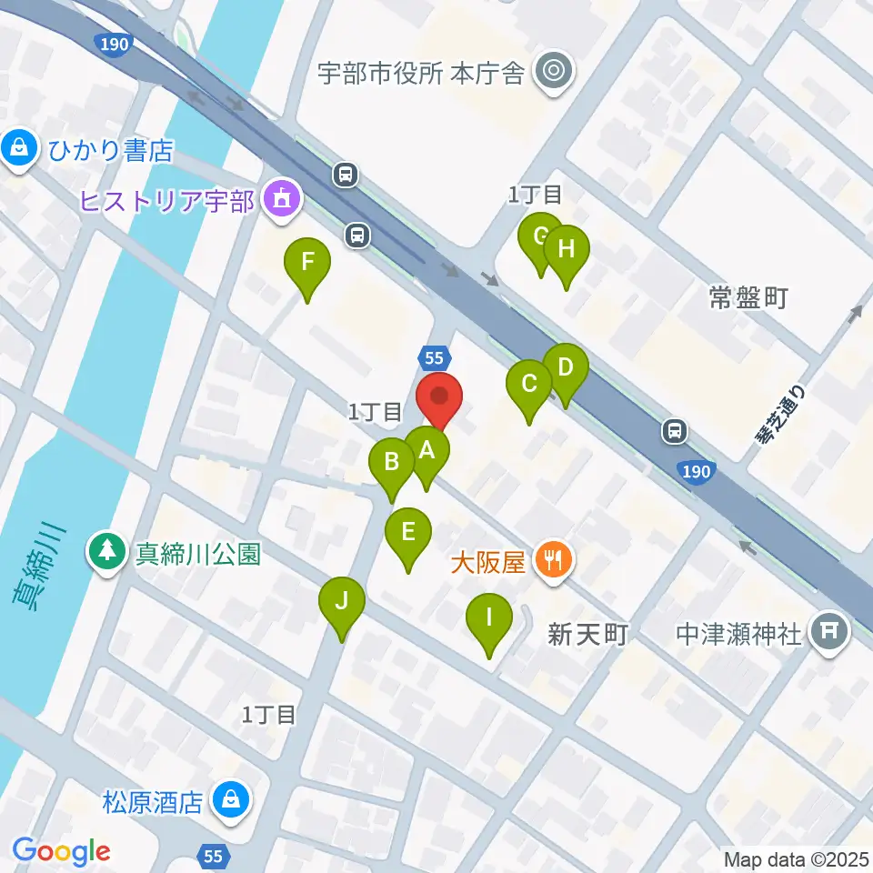 FMきらら周辺の駐車場・コインパーキング一覧地図