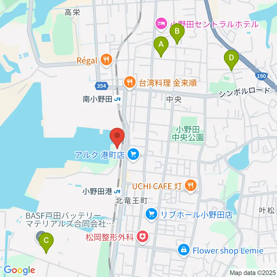 FMスマイルウェーブ周辺の駐車場・コインパーキング一覧地図