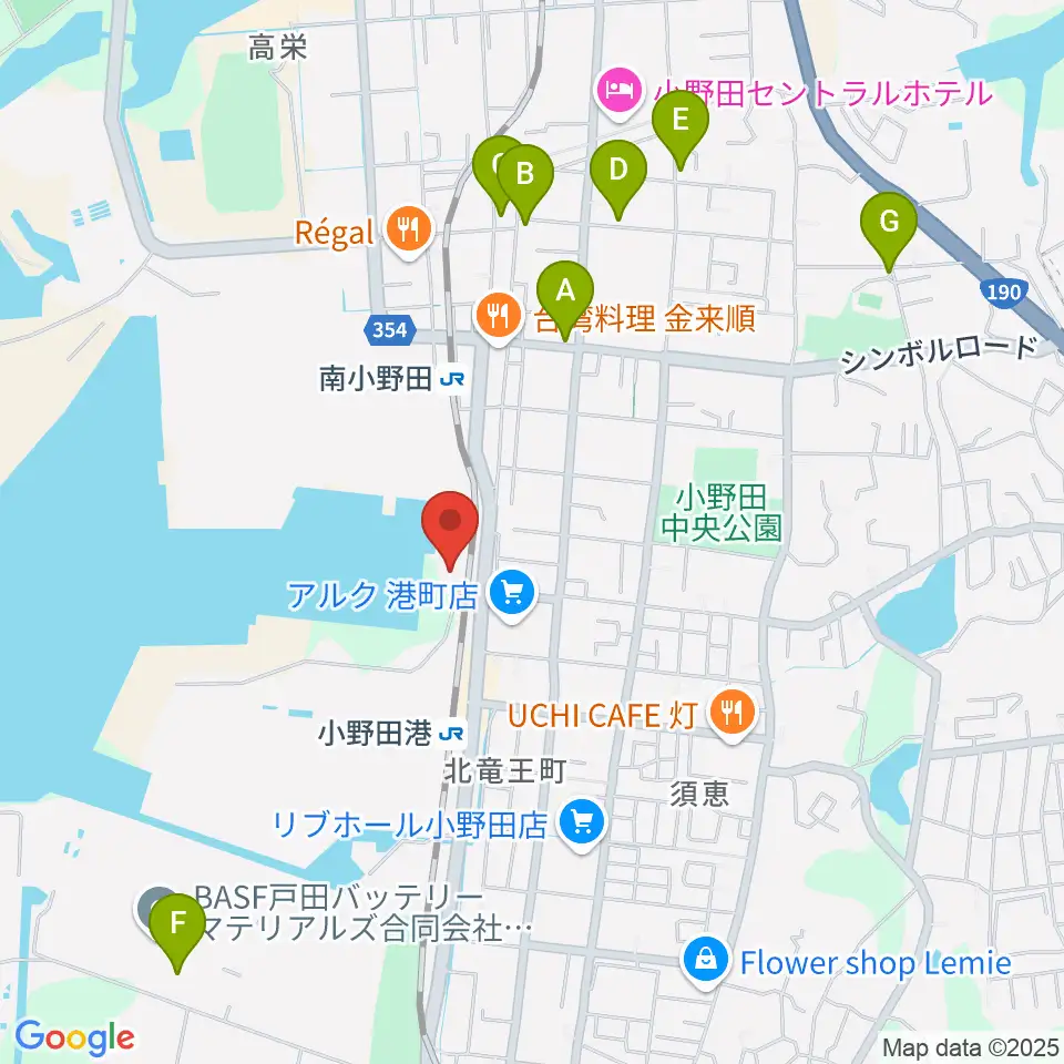FMスマイルウェーブ周辺の駐車場・コインパーキング一覧地図