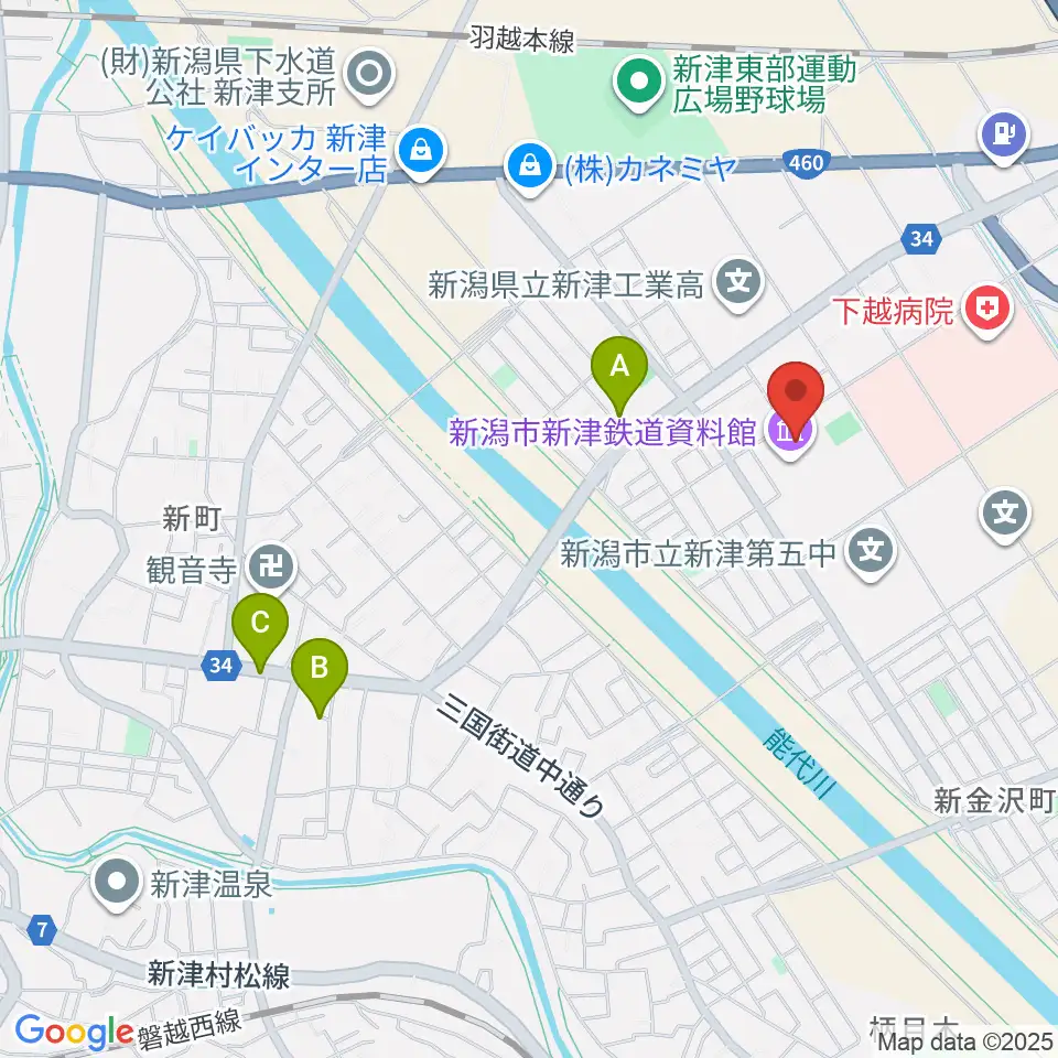 ラジオ・チャット周辺の駐車場・コインパーキング一覧地図