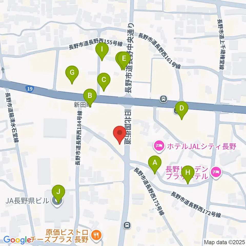 FMぜんこうじ周辺の駐車場・コインパーキング一覧地図